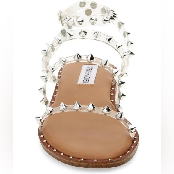 Steve Madden Womens Travel Tan Ankle Strap Sandals Size 7 - Picture 3 of 3